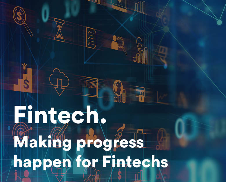 PryceWilliams graphic: Fintech. Making progress happen for Fintechs.
